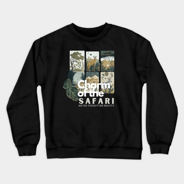 Safari Crewneck Sweatshirt by J.Tailor